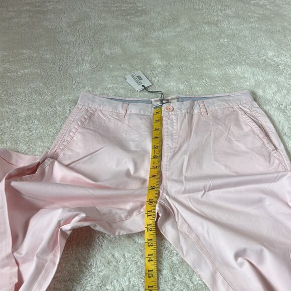 Yerse pale pink designer khaki pants, NWT size small or T1 - Picture 7 of 12